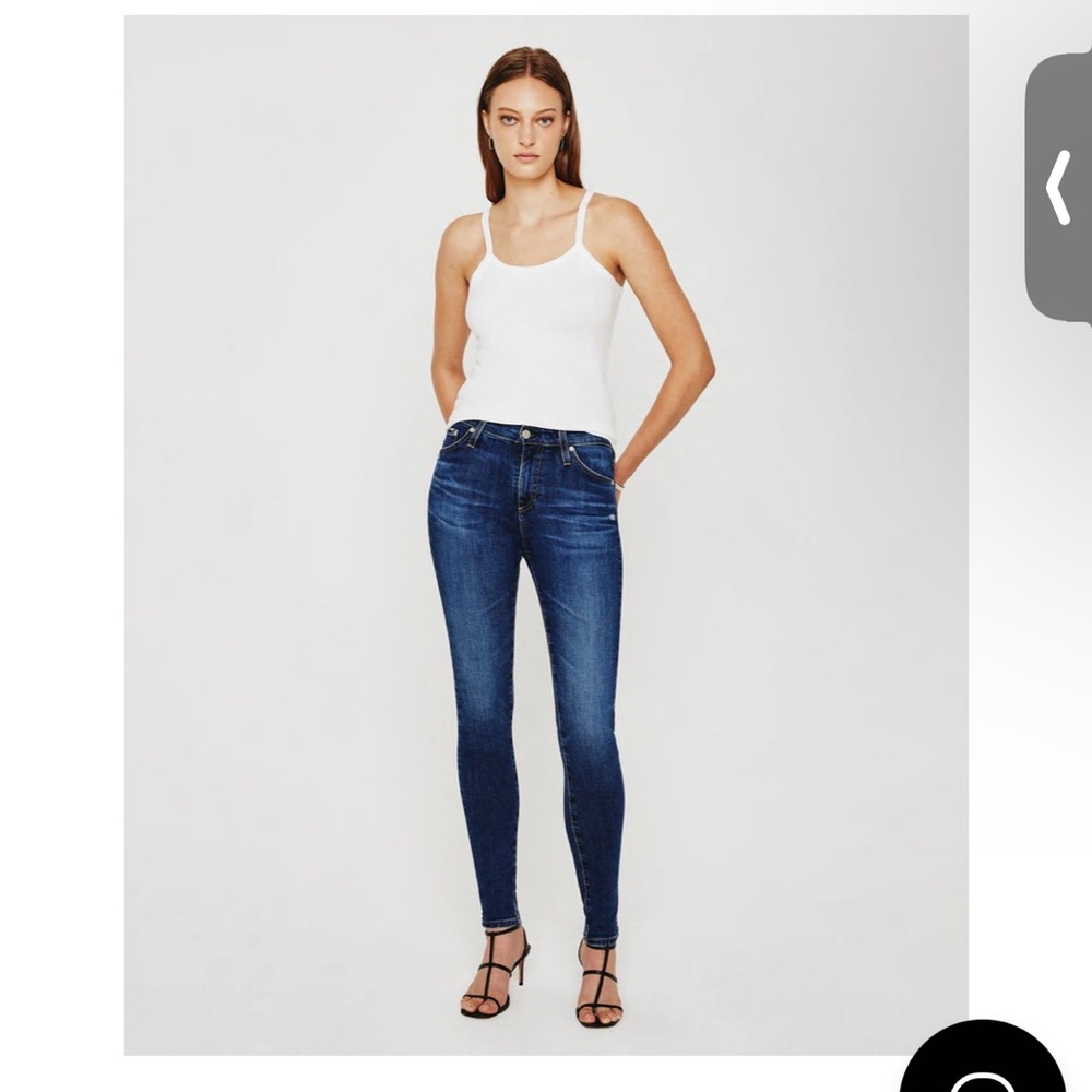 AG Adriano Goldschmied The Farrah Skinny high rise size 27R